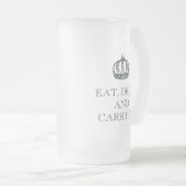 Tasse "EAT, DRINK and CARRON" (VorderseiteRechts)