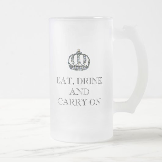 Tasse "EAT, DRINK and CARRON" (Rechts)