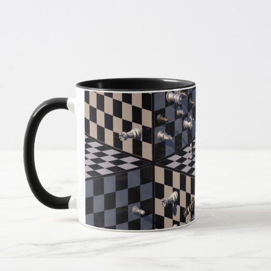 Tasse echec Schach (Links)