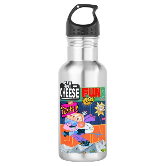 Tasse Edelstahlflasche (Vorderseite)