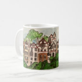 Tasse Edinburgh Souvenir (Ramsay garden) (Vorderseite Links)