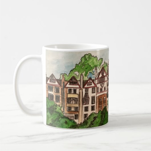 Tasse Edinburgh Souvenir (Ramsay garden) (Links)