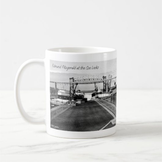 Tasse Edmund Fitzgerald Soo B&W (Links)