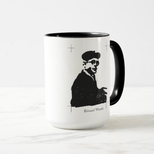 Tasse - Eduard Wiiralt (VorderseiteRechts)