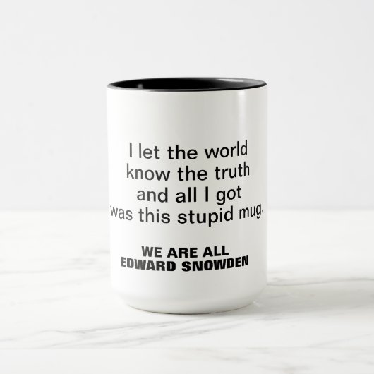 Tasse Edward Snowden (Zentrum)