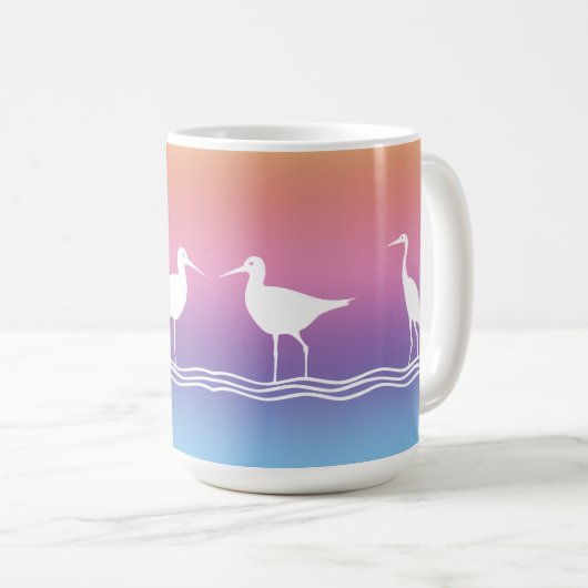 Tasse - Egrets bei Twilight (VorderseiteRechts)