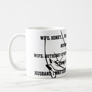 Tasse Ehemann und Ehefrau Witz