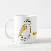 Tasse - Eier mit gelben Flügeln und Namen (Links)