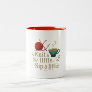 Tasse - Ein bisschen stricken, ein bisschen trinke