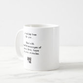 Tasse - ein Geschenk vom Herzen (Vorderseite Links)