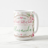 Tasse 'Ein Herz voller Glauben' (VorderseiteRechts)