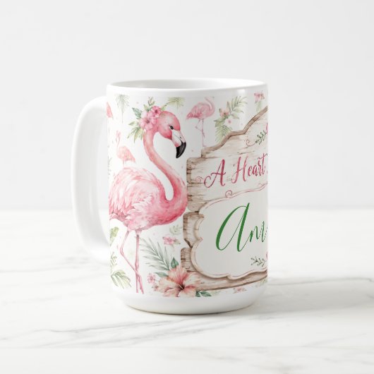 Tasse 'Ein Herz voller Glauben' (Vorderseite Links)