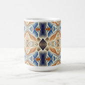 Tasse, Ein lebendiges, mehrfarbiges, nahtloses Mus Kaffeetasse (Mittel)