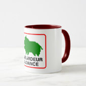 Tasse - eine GLUT IM VORAUS (VorderseiteRechts)