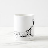 Tasse eines Alligator Line-Kaffees (Mittel)