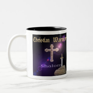 Tasse eines christlichen Kriegers