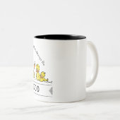 Tasse eines Hengstes mit Enten (VorderseiteRechts)