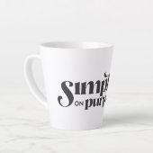 Tasse 'Einfach und Absichtsvoll' (Linke Ecke)