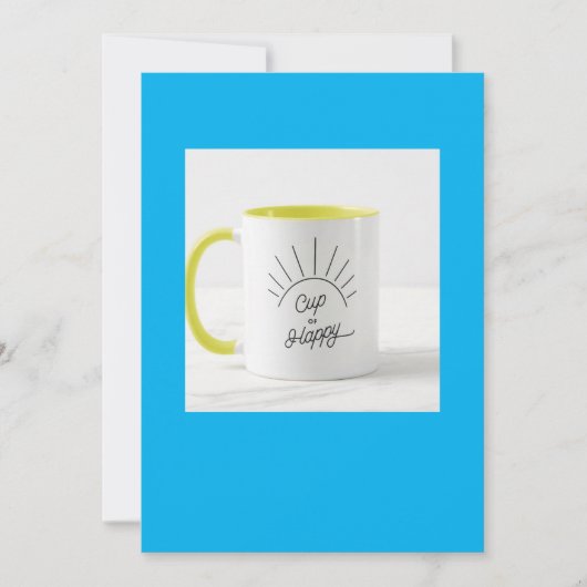 Tasse Einladung (Vorderseite)