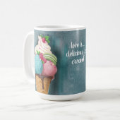 Tasse Eiscreme (Vorderseite Links)