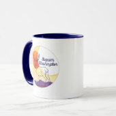 Tasse: Elche und Bergwelt - Sequim, WA Tasse (Vorderseite Links)