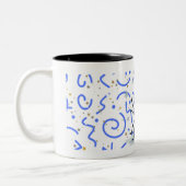 Tasse-Element. Zweifarbige Tasse (Links)