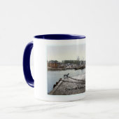 Tasse Englands Padstow Quay (Vorderseite Links)