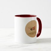 Tasse - Englischer Setter mit Leinwand (VorderseiteRechts)