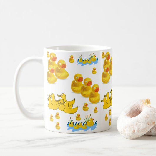Tasse Enten (Mit Donut)