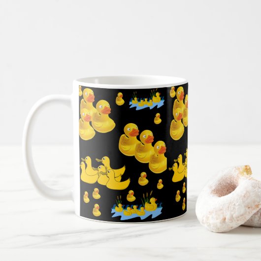 Tasse Enten (Mit Donut)