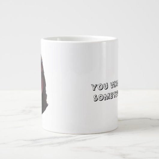 Tasse - Entsetztes Huhn (Vorderseite)