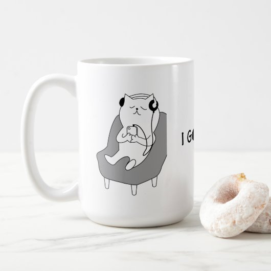 Tasse entspannen (Mit Donut)