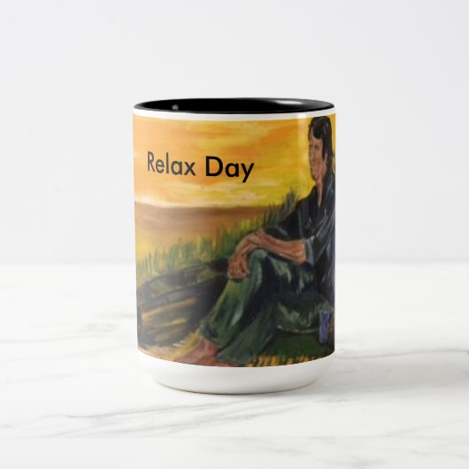 Tasse entspannt Tag von Sarr (Mittel)