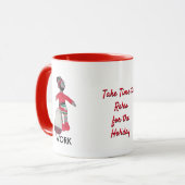 Tasse - Entspannung für den Urlaub (Vorderseite Links)