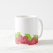 Tasse: Erdbeeren Kaffeetasse (VorderseiteRechts)