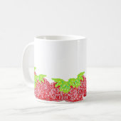 Tasse: Erdbeeren Kaffeetasse (Vorderseite Links)