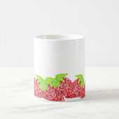 Tasse: Erdbeeren Kaffeetasse (Mittel)