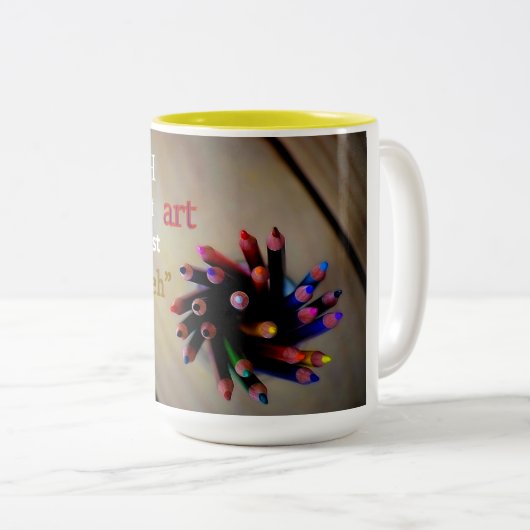 Tasse Erde ohne Kunst (VorderseiteRechts)