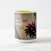 Tasse Erde ohne Kunst (Mittel)