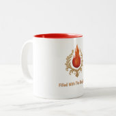 Tasse - Erfüllt mit dem Heiligen Geist (Vorderseite Links)