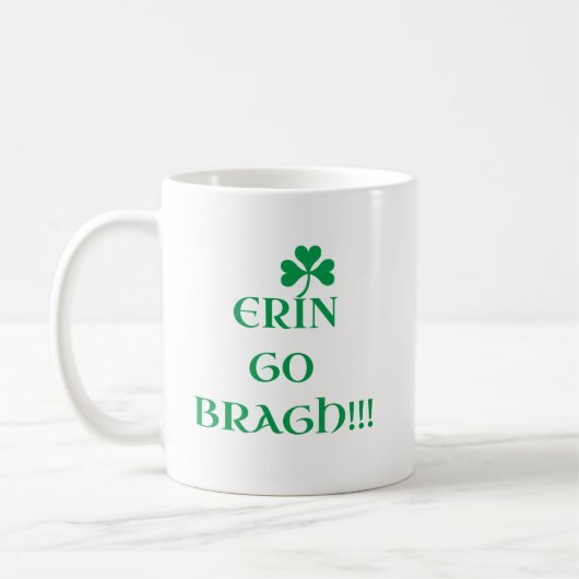 Tasse "ERIN GO BRAGH" (Links)