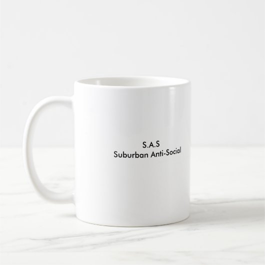 Tasse "Es ist ein Dschungel da draußen" (Links)