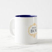 Tasse - Es ist ein Junge (Vorderseite Links)