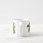 Tasse Espresso: Poinsettias (Rückseite)