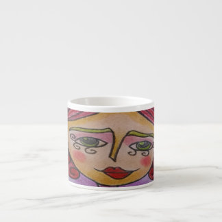 Tasse Espresso (Whimsical Woman - 03)
