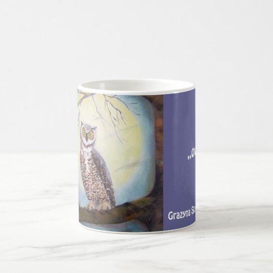Tasse,,Eule,, Verwandlungstasse