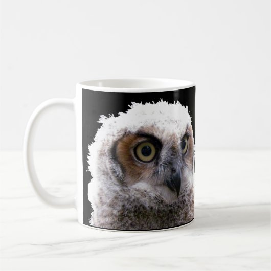 Tasse - Eulen und Mond (Links)