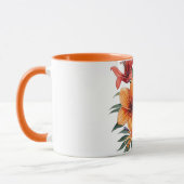 Tasse Exotische Blumen (Links)