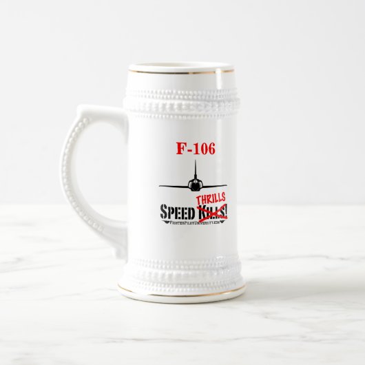 Tasse F-106 mit Rufzeichen (Links)