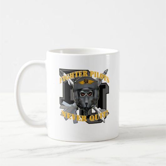 Tasse F-35 mit Rufzeichen (Links)